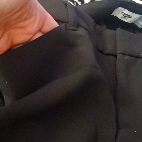 OLD NAVY Women's Size 6 Tall *NWT* Black Dress Slacks/Work Pants - Picture 3 of 7